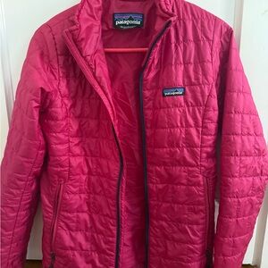Patagonia Women's Vibrant Pink Puffer Jacket